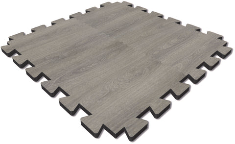 Grey Giant Oak | Forbo Allura Puzzle 96x96cm adhesive free heavy duty luxury vinyl tiles