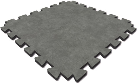 Natural Concrete | Forbo Allura Puzzle 96x96cm adhesive free heavy duty luxury vinyl tiles