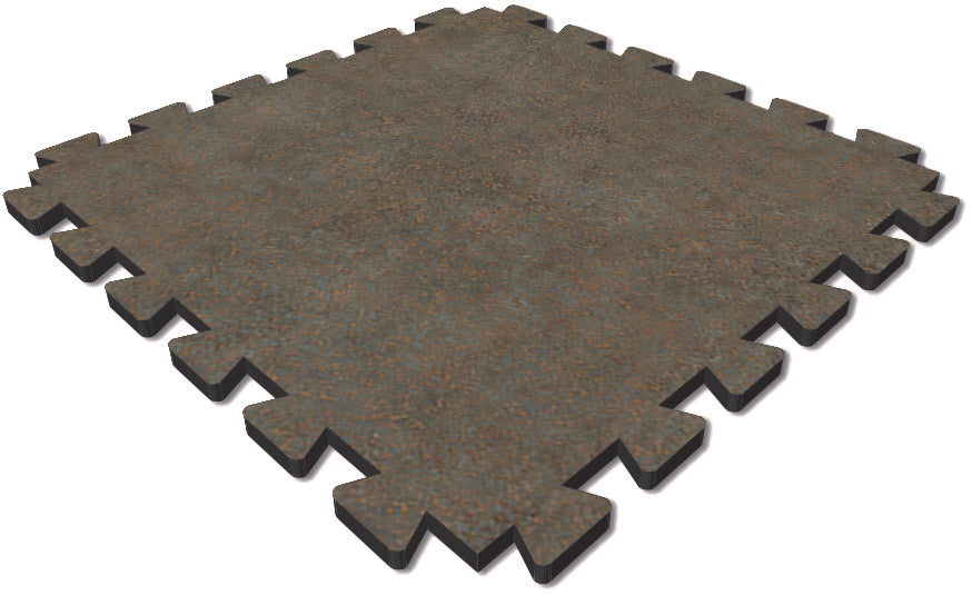 Corroded Strata 63673PZ7 | Forbo Allura Puzzle 96x96cm adhesive free heavy duty luxury vinyl tiles