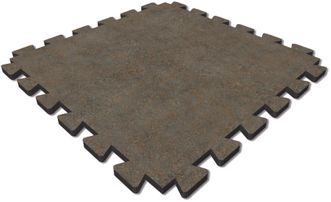 Corroded Strata | Forbo Allura Puzzle 96x96cm adhesive free heavy duty luxury vinyl tiles