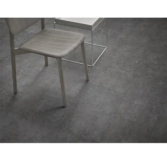 Dark Concrete | Forbo Enduro Click Luxury Vinyl Tile Floor